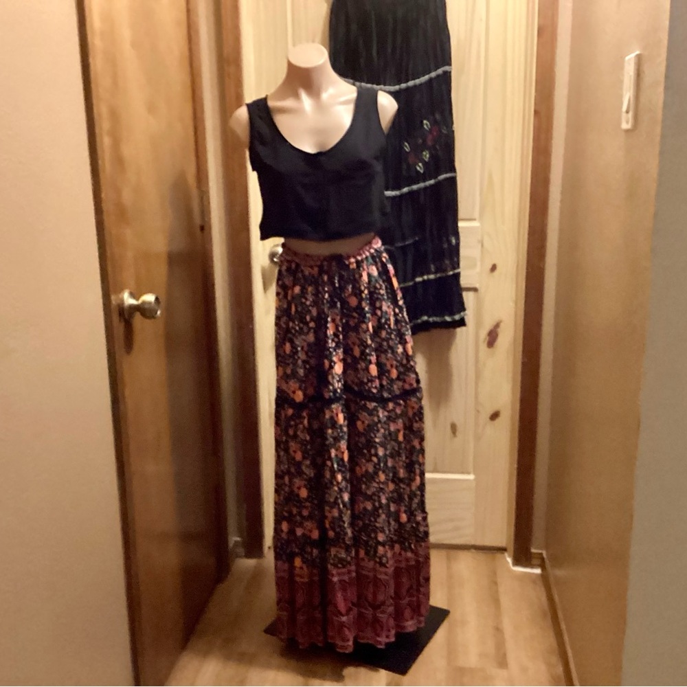 Tullo & Betisto Maxi Festival Bohemian Style Skir… - image 1